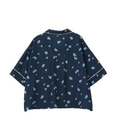 CRAFT STANDARD BOUTIQUE ボタニカルプリントオープンカラーシャツ