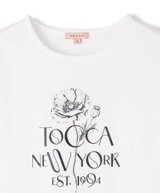 TOCCA 【接触冷感・UV90%以上カット・洗える】BLOOM OF TOCCA Tシャツ