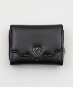 WEGO フリルデザインハートメタルウォレット