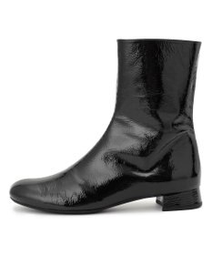 23区 ラウンドトゥ ショート ブーツ