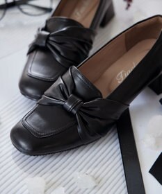 Tiaclasse 【安田美沙子さん着用】リボンローファー