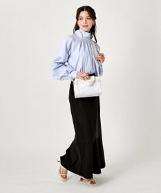 LeSportsac MINI SATCHEL BAG/ピュアホワイトキルト