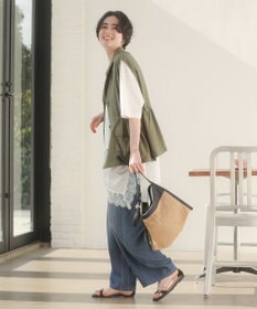 Green Parks ドロストミリタリーベスト