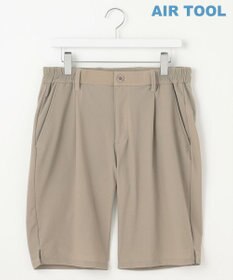 23区GOLF 【MEN】機能に優れた新素材「AIR TOOL」ワンタックショートパンツ