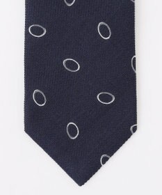 JOSEPH ABBOUD 【イタリア生地・日本製】メランジシャンブレーネクタイ