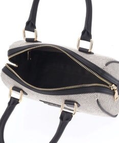 LANVIN en Bleu ヴィジュキャンバス 2wayボストンバッグ