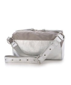 UNBILLION ペルケ perche / 牛革×ナイロンチェンジベルトキーチャームショルダー