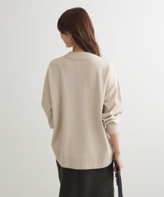 Green Parks もちやわモックネックニットプルオーバー