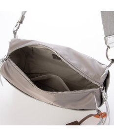 UNBILLION ペルケ perche / 牛革×ナイロンチェンジベルトキーチャームショルダー