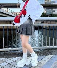 WEGO サークルポーチ付きスクエアショルダー