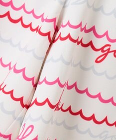 23区GOLF WEB限定【WOMEN】ウェーブロゴプリント ショートパンツ