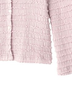 earth music&ecology 【予約】シャーリングカットカーディガン