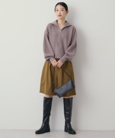 AMERICAN HOLIC ZIPハイネックカーディガン