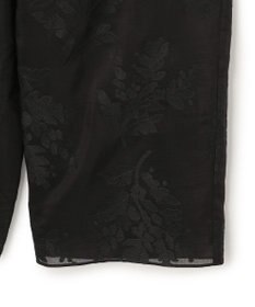 UNFILO 【ウエストゴム】ボタニカル エンブロイダリー パンツ