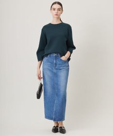 ICB 【洗える】ウォーターリサイクルデニム スカート