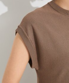 CRAFT STANDARD BOUTIQUE ファンクショナルノースリーブフレアニットプルオーバー