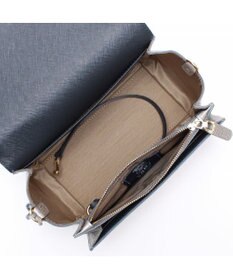 A.D.M.J. 【牛革】クロコ型押しラウンドクラッチショルダー