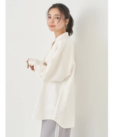 earth music&ecology フラワージャガードシャツ