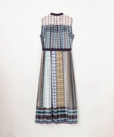 GRACE CONTINENTAL マルチチェックワンピース