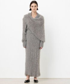 NAVE 【ReNAVE・洗える】メルティーシャギーニット カーディガン