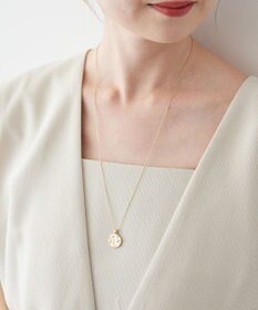 AMERICAN HOLIC テクスチャーコインネックレス