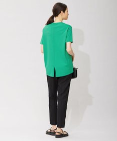 ICB 【接触冷感・UVケア・速乾・洗える】FluidBackSatin ドロストパンツ