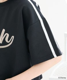 Green Parks スティッチ／メタルプリントクロップドミニ裏毛プル