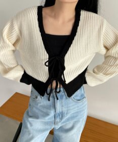 WEGO 2WAYリボンカーデ