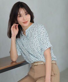 ANY SIS ジョーゼットフロントタック プルオーバー