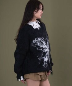 WEGO バタフライダメージニット