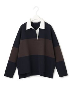 ICB 【洗える】 シンセティックダブルフェイス ラガーニットプルオーバー