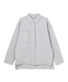 uncrave スウェットライクニット CPOシャツ