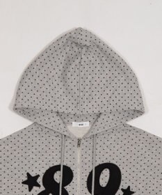 WEGO グラフィックZIPパーカー