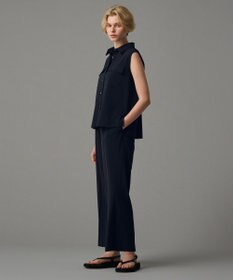 uncrave 【接触冷感・撥水・洗濯機洗い可】クールタッチツイル ブラウス（uncrave STANDARD)