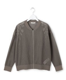 ICB L メッシュレースブルゾン