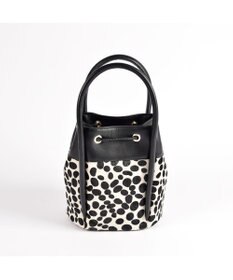 LA BAGAGERIE カウヘアー2WAYバケットバッグ