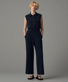 uncrave 【接触冷感・撥水・洗濯機洗い可】クールタッチツイル ブラウス（uncrave STANDARD)