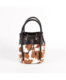 LA BAGAGERIE カウヘアー2WAYバケットバッグ