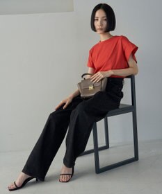 UNFILO フレアスリーブ Tシャツ