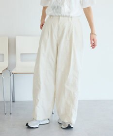 CRAFT STANDARD BOUTIQUE コットンナイロンカーブパンツ