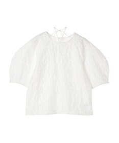 Green Parks AnriettMusee ショート丈ジャガードトップス