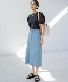 組曲 GIZAコットンタックスリーブ Tシャツ