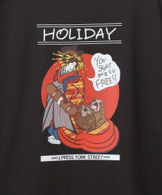 J.PRESS YORK STREET 【UNISEX】【NAO YSHIHARAコラボ】MAIKO グラフィック Tシャツ