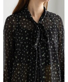 Te chichi パターンアソートシフォンボウタイブラウス《2025Autumn catalog vol.2 item》