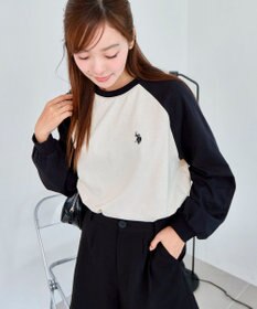 WEGO USPOLOだぼそでカラーロンT