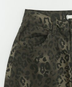 WEGO レオパードワイドストレートパンツ