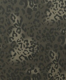 WEGO レオパードワイドストレートパンツ