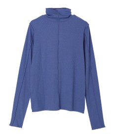 Green Parks カットリブタートルネックプルオーバー