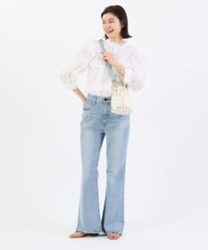 LeSportsac DRAWSTRING BUCKET XBODY/サンドヴォヤージュ