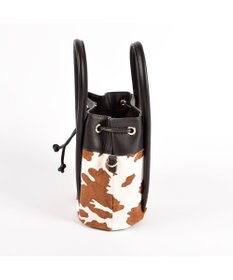 LA BAGAGERIE カウヘアー2WAYバケットバッグ